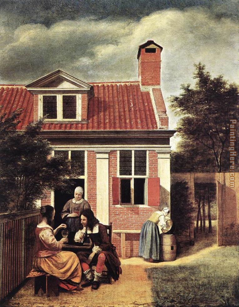 Pieter de Hooch Village House